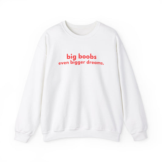 Big Boobs Even Bigger Dreams Sweatshirt